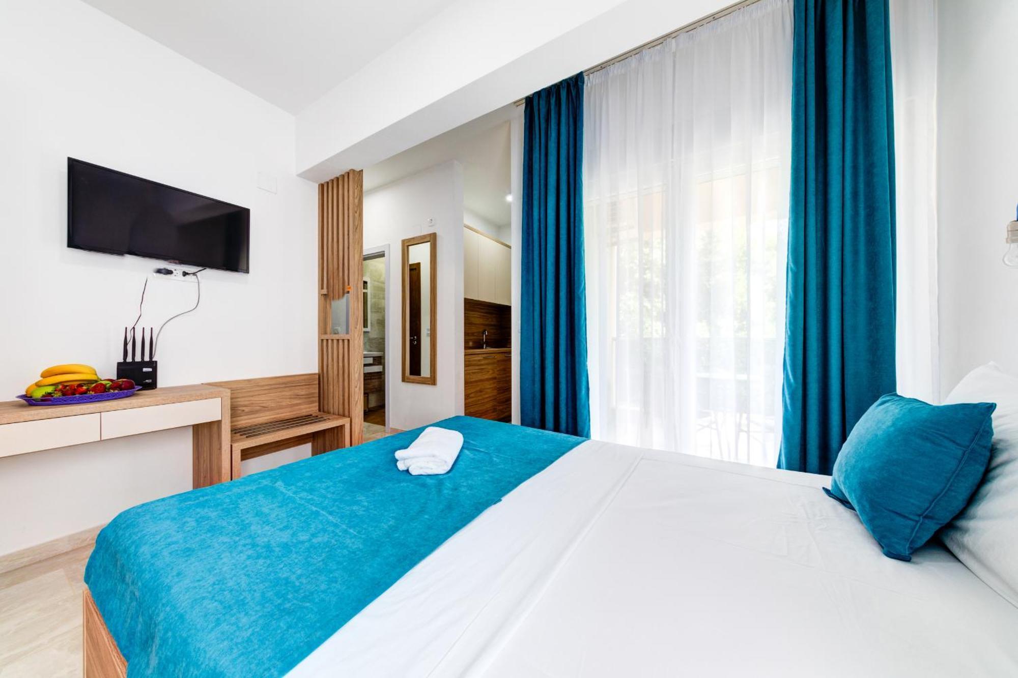 Sunways Apartments Dobra Voda Oda fotoğraf
